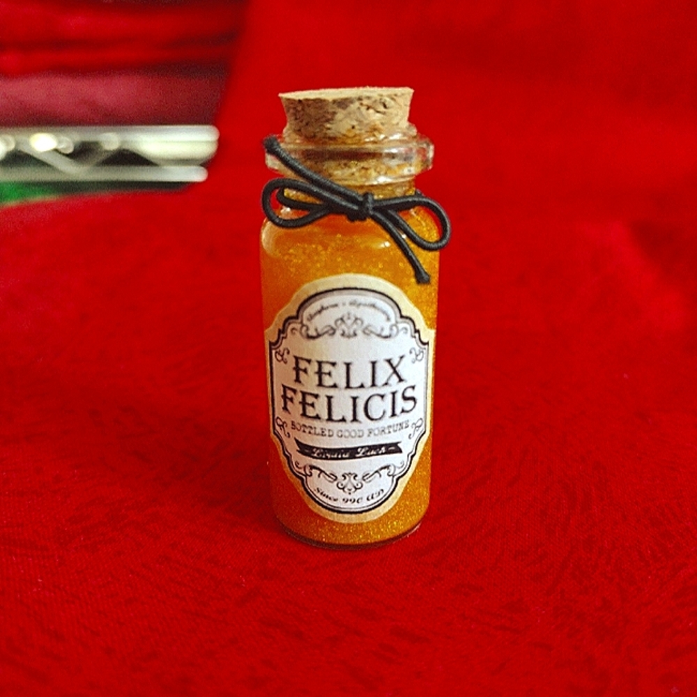 “Felix Felicis” Liquid Luck Potion, inspired by Harry Potter franchise